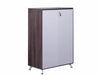 Nero Executive 3 Drawer Pedestral Side View