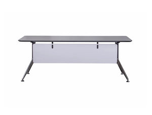 Nero Executive Desk with Modesty Panel Back View