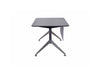 Nero Executive Desk with Modesty Panel Side View