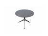 Nero Executive Round Table With Black Finish