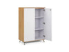 Nero Executive Wooden Cupboard with Lockable Doors American Black Walnut 3