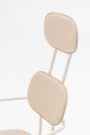 New School High Backrest Chair on 4 Star Base with Castors Detail 2