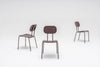 New School Low Back Chair with 4 Legged Frame 4
