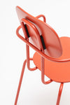 New School Low Back Chair with 4 Legged Frame Detail 5