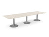 Nexis Cylinder Base Rectangle Straight Edge Tables
