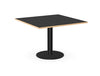 Nexis Cylinder Base Square Coffee Table MFC Top