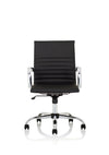 Nola Black Leather Executive Office Chair With Arms OP000225 3
