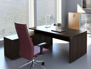 O Quando Executive Desk Credenza Retrurn