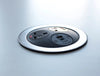 Oe Pandora In Surface Power Module With Black Finish And Uk Power Outlet