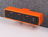 Oe Pulse 8 On Surface Power Module With Orange And Black Finish And Uk Power Outlet
