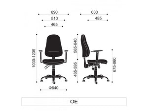 Oe Series  Best Chrome Arms Dimensions 1