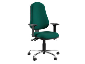 OE24 Ergonomic Task Chair with Cushioned Backrest