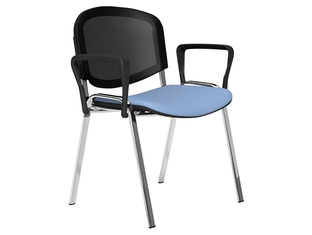 OI Series Mesh Visitor Chair with Chrome Frame