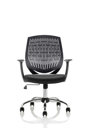 Dura Task Operator Chair Black With Arms Image 3
