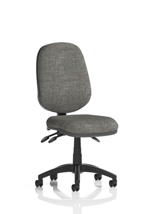 Eclipse Plus III Lever Task Operator Chair Charcoal Without Arms