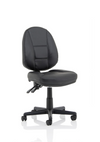 Jackson Black Leather High Back Executive Chair