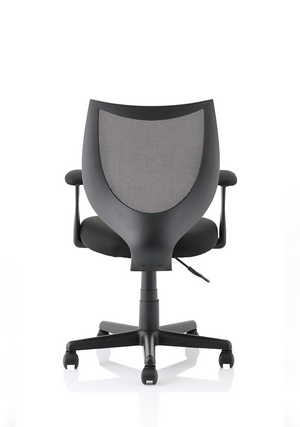 Camden Black Mesh Chair Image 4
