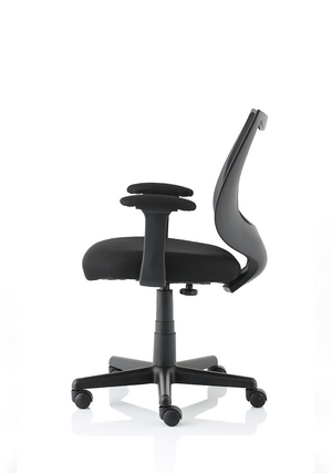 Camden Black Mesh Chair Image 3