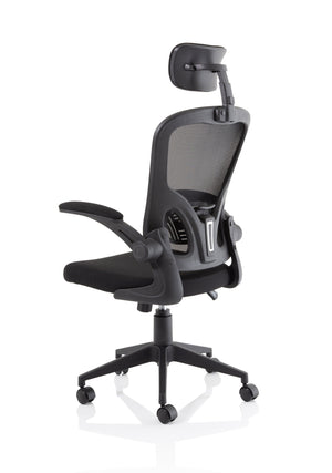 Ace Executive Mesh Chair With Folding Arms Image 6