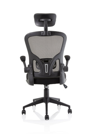 Ace Executive Mesh Chair With Folding Arms Image 7