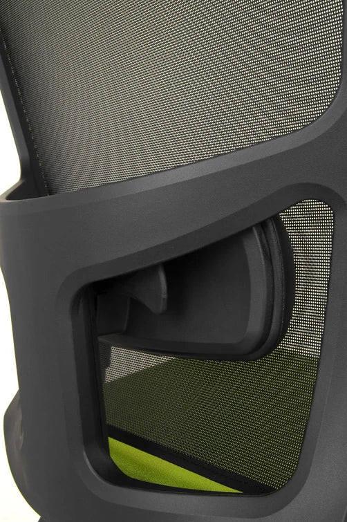 Oz Series High Backrest Swivel Mesh Chair With Headrest  Vario Adjustable Arms 6