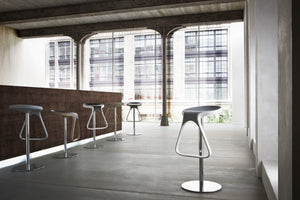 Octo Height Adjustable Stool In Reception Setting