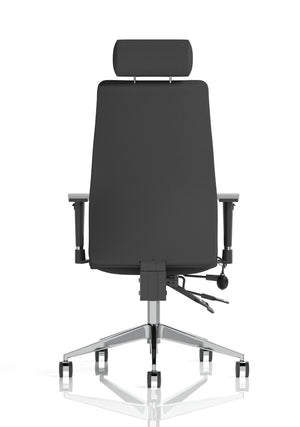 Onyx High Back Ergonomic Posture Chair With Height Adjustable Arms OP000094 7