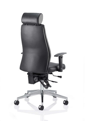 Onyx High Back Ergonomic Posture Chair With Height Adjustable Arms OP000098 12