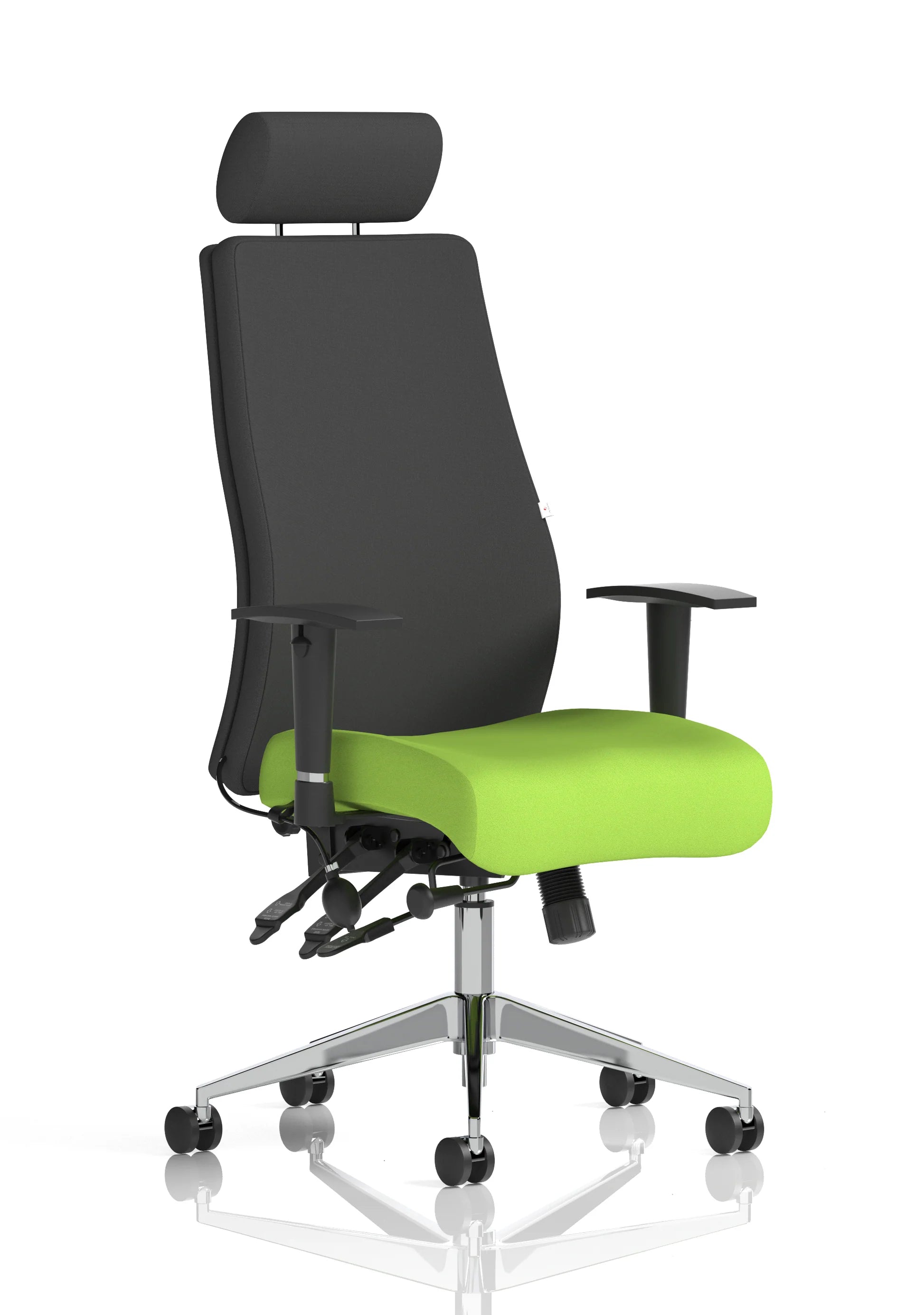 Onyx High Back Ergonomic Posture Chair with Height Adjustable Arms KCUP0417