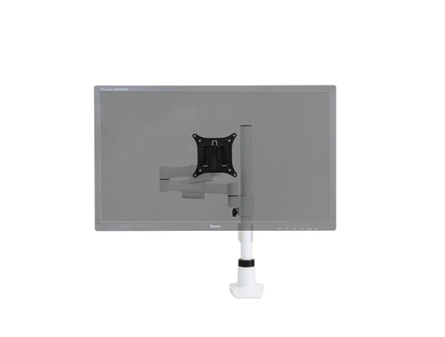 Orion Double Flat Screen Monitor Arms White