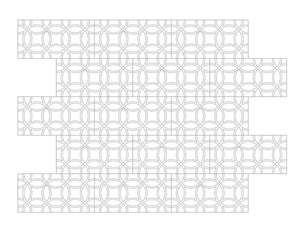 Ornament 3D Cork Wall Covering 3