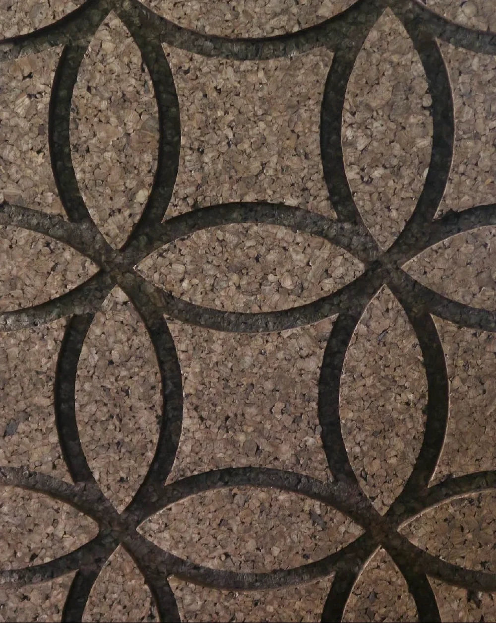 Circle 3D Cork Wall Covering