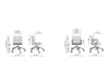 Orte Meeting Room Mobile Chair Dimensions