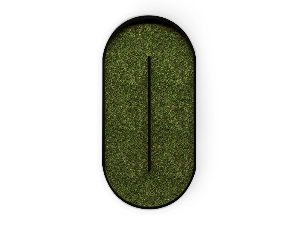 Ovale Wall and Freestanding Acoustic Moss Panel