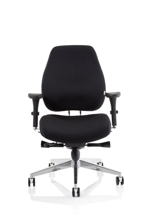 Chiro Plus Ergo Posture Chair Black With Arms Image 3