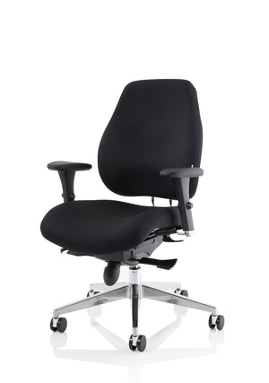 Chiro Plus Ergo Posture Chair Black With Arms Image 4