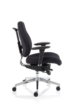 Chiro Plus Ergo Posture Chair Black With Arms Image 9