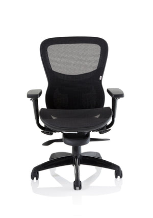 Stealth Shadow Ergo Posture Chair Black Mesh Seat And Back With Arms Image 4