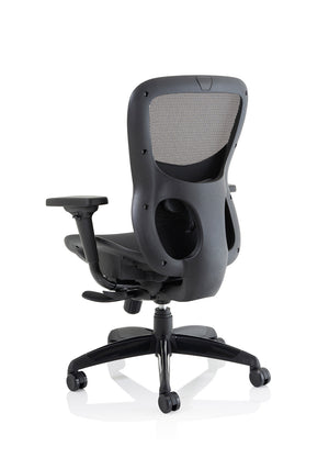 Stealth Shadow Ergo Posture Chair Black Mesh Seat And Back With Arms Image 7