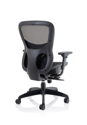 Stealth Shadow Ergo Posture Chair Black Mesh Seat And Back With Arms Image 10
