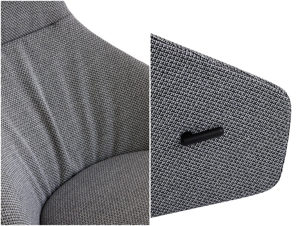 Palo Lounge Armchair with Wooden Legs 14