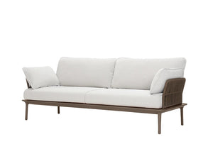 Pedrali Reva Twist Lounge Outdoor Three Seater Sofa 3