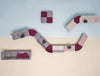 Pedrali Social Sectional Modular Leisure Sofa 4 Top View In Lounge Area With Modular Seatings