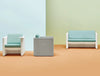 Pedrali Sunset Modular Armchair 5 Sideview In Indoor Setting