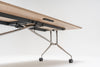 Plica Rectangular Folding Table on Castors Detail 2