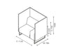 Plint Upholstered Modular Seating Dimensions