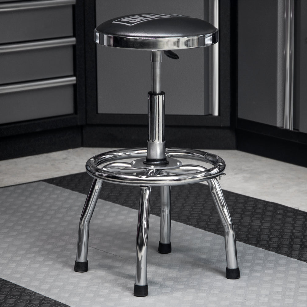 Pneumatic Stool Heavy-Duty Workshop with Adjustable Height Swivel Seat SCR17 8