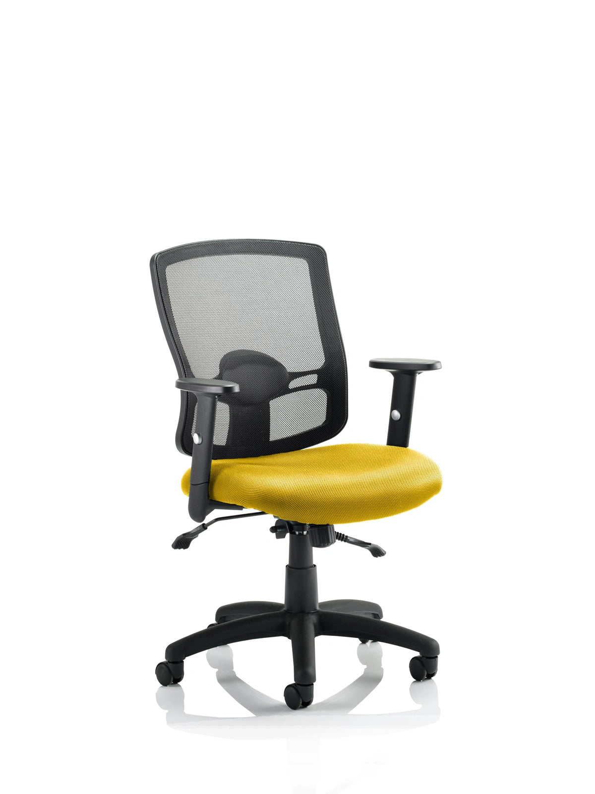 Portland Ii Medium Mesh Back Task Operator Office Chair With Arms KCUP0485 1