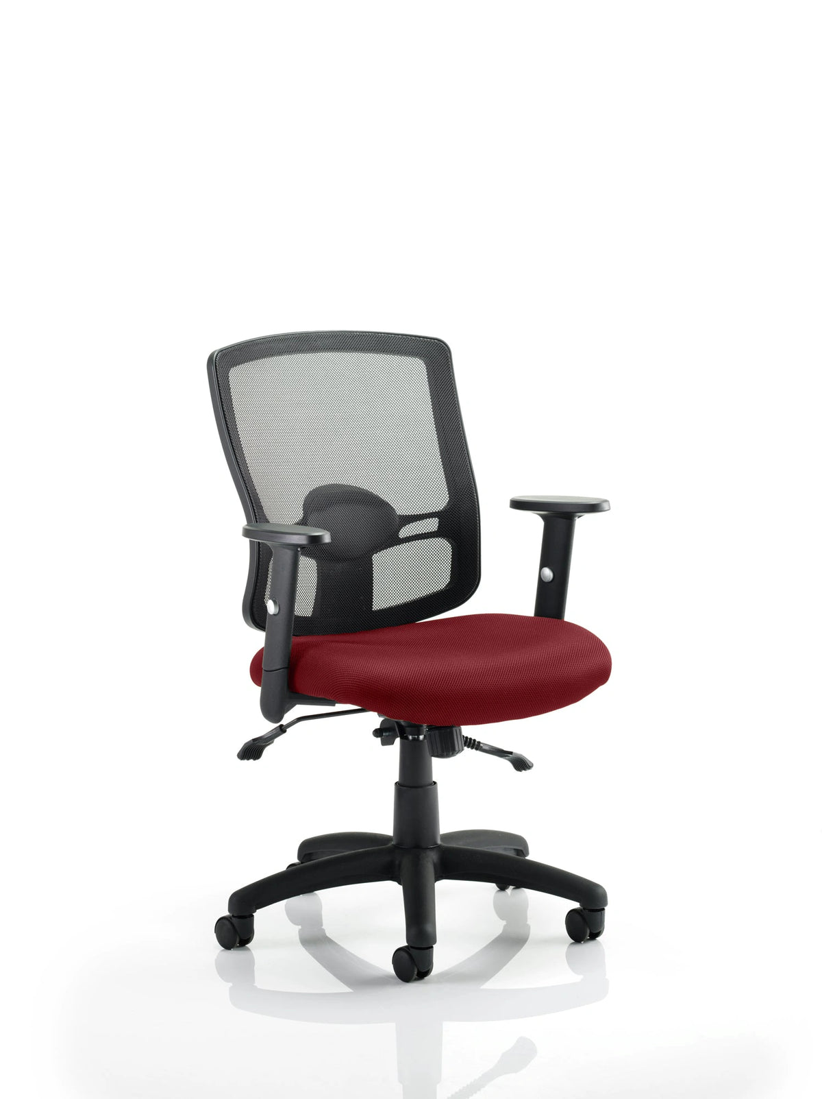 Portland Ii Medium Mesh Back Task Operator Office Chair With Arms KCUP0486 1