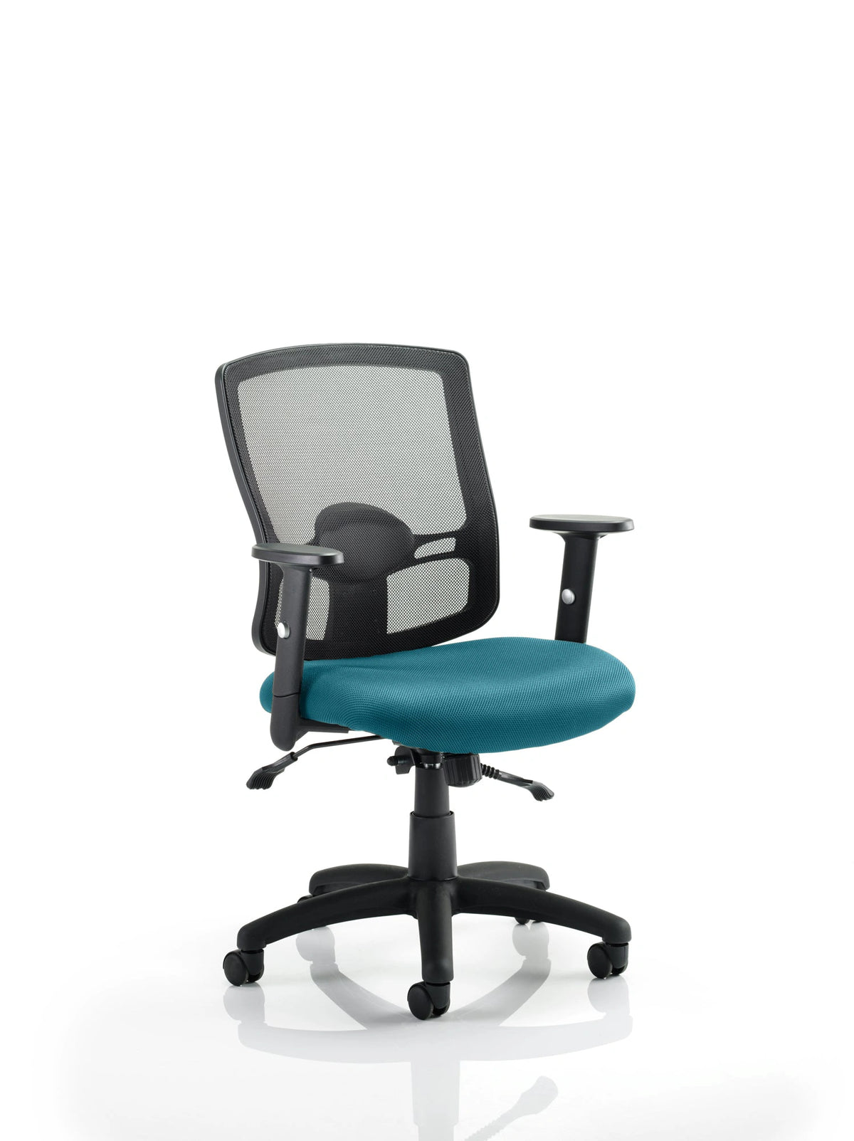 Portland Ii Medium Mesh Back Task Operator Office Chair With Arms KCUP0487 1